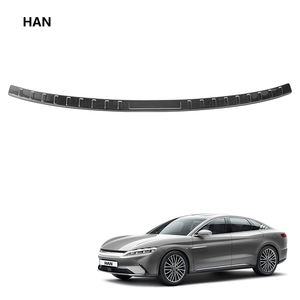 Protecteur <span class=keywords><strong>de</strong></span> <span class=keywords><strong>seuil</strong></span> <span class=keywords><strong>de</strong></span> <span class=keywords><strong>protection</strong></span> <span class=keywords><strong>de</strong></span> <span class=keywords><strong>coffre</strong></span> arrière en acier inoxydable pour BYD Han protecteur <span class=keywords><strong>de</strong></span> pare-chocs arrière extérieur - Product Image 1