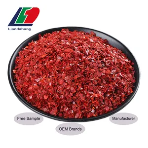 Fabrication 100% de piment rouge coréen pur, Gochugaru, flocons de poudre grossière de poivre chaud 1 Lb