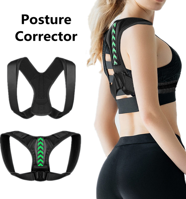 Unisex Adjustable Hunchback Posture Corrector Belt Corset Posture Correction Ergonomic Back Strap Posture Corrector Trainer