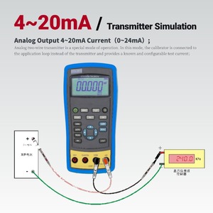 เครื่องสอบเทียบกระบวนการอุตสาหกรรม TTLTES ETX-1815 แบบสองฟังก์ชัน ความแม่นยำสูงในการวัดและทดสอบสัญญาณเอาท์พุต ความแม่นยำ 0.05% แรงดันไฟฟ้า 0-30V - Product Image 3