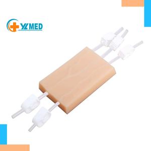Silicone con người mô phỏng da tiêm thực hành pad cho y tá <span class=keywords><strong>IV</strong></span> tiêm đào tạo Pad mô hình thực hành y tế khâu miếng đệm - Product Image 1