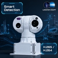 Cámara Termográfica Multiespectral con Análisis por IA, Visión Nocturna Láser, IP67, Resistente a la Intemperie, Largo Alcance, Equipo de Observación para Exteriores Día y Noche