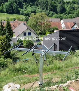 ZRD Hot Bán Tự Động Năng Lượng Mặt Trời Sun Tracker Dual Axis Hệ Thống Theo Dõi IP66 Thiết Kế Điện Tuyết Mô-đun Vật Liệu Bình Thường Nguồn Gốc Bracket - Product Image 2