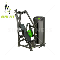 Mesin Chest Press Incline Pin Load Seri SM PM dengan 5 Pengaturan Resistensi yang Dapat Disesuaikan, Peralatan Gym Komersial untuk Latihan Tubuh
