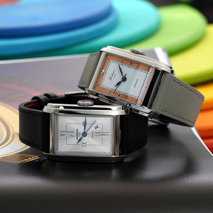 Montre automatique carrée MERKUR NH05 avec bracelet en cuir, série Business pour homme, cadran à aiguilles rétro décontracté, verre saphir, étanche - Product Image 2