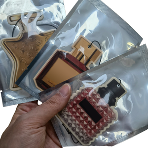 Amberray Ambientador y Perfume para Coche, Papel Aromatizado Natural 7x7cm, Decoración Colgante para <span class=keywords><strong>Auto</strong></span>, Accesorio Interior Moderno - Product Image 5