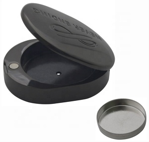 portable refillable balm perfume storage container for travel