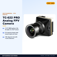 Module de caméra FPV ZYKD TC-622Pro, mini caméra 1/1.8 CMOS CVBS analogique F1.0, vision nocturne, grand angle, micro caméra de drone, UAV OEM ODM