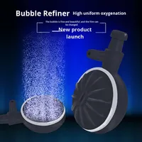Dapat disesuaikan akuarium udara kue Pasir Kepala 220v pompa oksigen Aerator untuk ikan pembiakan tangki ikan penghalus gelembung batu hidup cocok