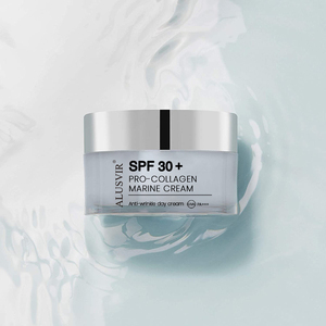 Oem SPF 30 + Suero de protección <span class=keywords><strong>solar</strong></span> a prueba de agua para la piel, antienvejecimiento, colágeno hidratante para la cara, suero de protección <span class=keywords><strong>solar</strong></span> <span class=keywords><strong>facial</strong></span>, conjunto de <span class=keywords><strong>crema</strong></span> hidratante - Product Image 4