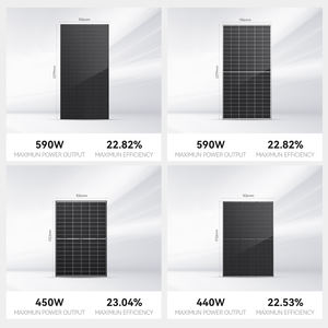 Eu Voorraad 450 W 500 Watt Alle Zwarte Zonne-Energie Pv Panelen Modules Monokristallijne Zonnecellen Voor Thuis - Product Image 3
