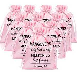 Recyclable Satin <b>Bag</b> with Drawstring Reusable <b>Wedding</b> Party Jewelry <b>Gift</b> Packaging Storage <b>Bag</b> with Logo - Product Image 1