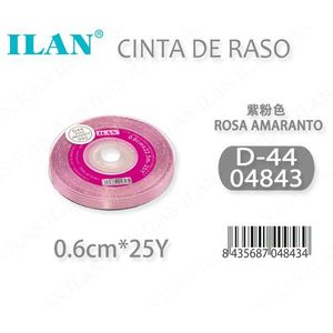 Nastro in Raso 0,6cm 25y Rosa Amaranto D44 - Product Image 3