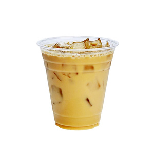 eco biodegradable PLA takeaway plastic disposable soft drink cup