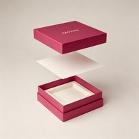 Boîtes de luxe personnalisées pour cosmétiques, en carton rigide, avec couvercle, pour parfums, emballages en papier, éponge pour coffrets cadeaux de soins de la peau, fabriquées sur mesure