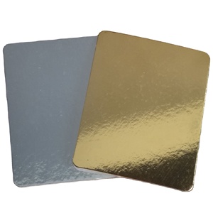 แผ่นรองเค้กกลมสีทองเงิน สำหรับใส่ปลาแซลมอนรมควัน กระดาษแข็งสำหรับขายส่ง - Product Image 5