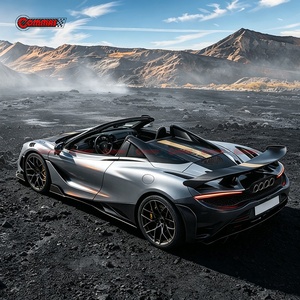 ชุดแต่งตัวถังคาร์บอนไฟเบอร์แท้สำหรับ McLaren 720S อัพเกรดสไตล์ 788HS  ประกอบด้วยลิ้นหน้า ดิฟฟิวเซอร์หลัง สเกิร์ตข้าง ขายส่งจากโรงงาน - Product Image 5