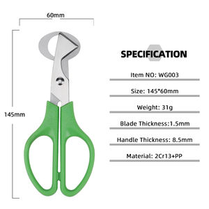 Многофункциональные ножницы-слайсер из нержавеющей стали для кухни, инструмент для разделки перепелиных яиц для быстрого приготовления и открывания яиц - Product Image 2