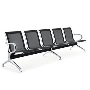 Sillas de espera Yu Min DQ con pasamanos para uso en hospitales, aeropuertos, bancos y exteriores. - Product Image 3