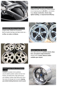 Jantes en alliage forgées pour voiture de 18, 19 et 20 pouces, 5x120, 5x114.3, 5x100, 5x112, pour Toyota Corolla, Camaro, Work Vskf <span class=keywords><strong>Emotion</strong></span> - Product Image 6