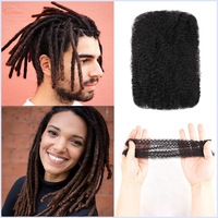 Cheveux humains 100% Remy bruts en gros, haute qualité, Afro Kinky en vrac sans trame, pour dreadlocks, torsades et tresses
