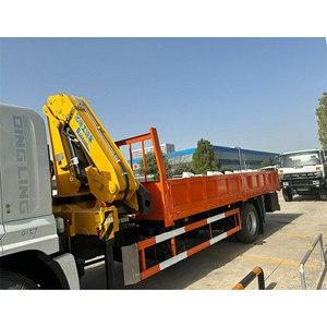 รถเครนติดรถบรรทุก ราคาโรงงาน 4x2 8 ตัน 10 ตัน รถเครนบูมพับได้ - Product Image 1