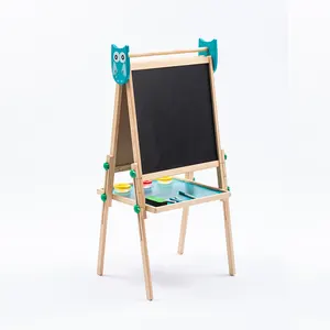 COMIKI Hot Sale Holztafel Dry Art Staffelei Stand Board Zeichnung für Kleinkinder Kinder Lernspiel zeug Rollenspiel Staffelei