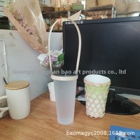 Petit panier rond en bambou tressé pour porte-gobelets de thé au lait et de café, artisanat populaire DIY, artisanat artistique