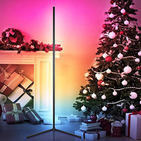 Lampe sur pied intelligente WiFi Symphony avec contrôle par application, synchronisation musicale immersive, éclairage RGB dynamique pour salle de jeu, chambre à coucher, décoration 2026