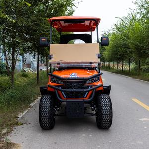 カスタム観光用電動ゴルフカート 2人乗り 公道走行可能 オフロード クラブカー - Product Image 4