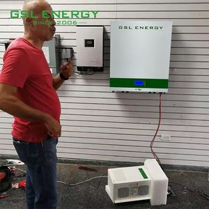 Batería Solar Apilable GSL ENERGY, <span class=keywords><strong>Precio</strong></span> de Fábrica, 48V 51.2V 100Ah 200Ah 280Ah 300Ah 5kWh 10kWh 15kWh, con Control Inteligente BMS <span class=keywords><strong>para</strong></span> el Hogar - Product Image 2