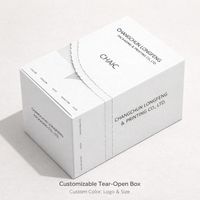Boîte de rangement en papier personnalisée |   Emballage de détail écologique haut de gamme avec impression de logo en laminage mat pour les collations, les barres énergétiques, les cadeaux