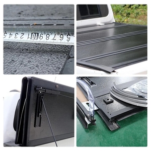 Cubierta de Aluminio Plegable 4X4 para Camioneta, Tipo Tri-Fold, para Hilux, Tacoma, Silverado, F150, Ranger - Product Image 4