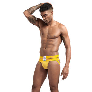 La maggior parte dei popolari uomini Sexy taglie forti Gay biancheria intima viscida traspirante traspirante bikini perizoma biancheria intima per gli uomini - Product Image 2
