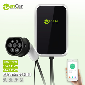KAODEE Borne de Recharge Murale 16A 32A 7kW 11kW 22kW pour Véhicules Électriques avec Application WIFI OCPP Équilibrage Dynamique du Système Homologuée WA Commerciale C WA - Product Image 1