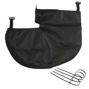 Kit de sacs pour <span class=keywords><strong>aspirateur</strong></span> <span class=keywords><strong>à</strong></span> feuilles de qualité professionnelle industrielle |   Outil de charpentier et d'électricien |   Sac de collecte de feuilles universel non tissé avec fermeture éclair - Product Image 4