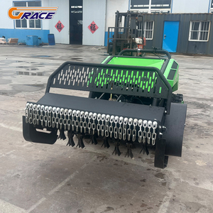 Desbrozadora de orugas diésel con control remoto, multifunción, 800mm 900mm, cortacésped híbrido inalámbrico con motor eléctrico y diésel - Product Image 2