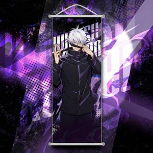 Jujutsu Kaisen Long Scroll da Parete, Dipinto da Appendere, Poster di Gojo Satoru, Articoli Anime, Ornamenti da Appendere, Regali per le Feste, Decorazione per la Stanza - Product Image 3