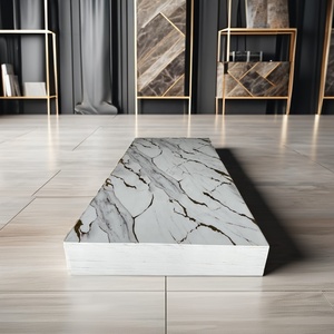 Không thấm nước PVC tấm đá cẩm thạch <span class=keywords><strong>Panel</strong></span> tường chống ẩm 3 mét <span class=keywords><strong>MDF</strong></span> sử dụng trong nhà khách sạn Hội thảo bên ngoài ngoài ngoài trời nội thất bức tường - Product Image 1