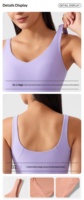 Ensemble de yoga personnalisé pour femme, deux pièces, taille haute, respirant, effet galbe fessier