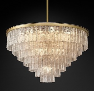 Lustre suspendu <span class=keywords><strong>RAMEAU</strong></span> pour plafond haut, style industriel minimaliste, idéal pour restaurant, salle à manger, chambre créative - Vente en gros - Product Image 2