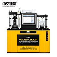 Máquina de Ensayo de Flexión y Compresión de Cemento Zhongjiaojianyi WDS-300F, Probador de Resistencia de Mortero y Yeso de 300kN, Grado 0.5