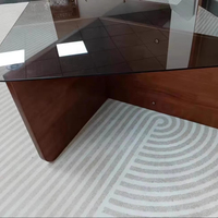 Table basse en bois durable et écologique au design minimaliste classique moderne pour la maison, le salon et l'appartement
