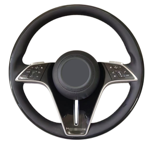 Volant en cuir personnalisable le plus vendu pour Mercedes-Benz Classe G E300 GLS <span class=keywords><strong>CLA</strong></span> <span class=keywords><strong>A45</strong></span> C63 W211 W204 W213 W167 W222 <span class=keywords><strong>CLA</strong></span> CLS - Product Image 2