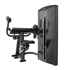 เครื่องออกกำลังกายแขนสำหรับยิมเชิงพาณิชย์ BRTW อุปกรณ์ฝึกความแข็งแรงแบบนั่งเลือกน้ำหนักด้วยระบบ Pin Load สำหรับบริหารกล้ามเนื้อไบเซ็ปส์และไทรเซ็ปส์ - Product Image 2