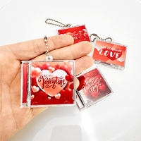 Mini album NFC en plastique personnalisé, acrylique pour CD de musique, bricolage, porte-clés d'anime avec NFC intégré pour l'organisation de photos numériques