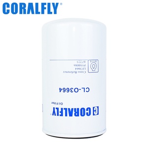 Coralfly ตัวกรองน้ำมันชิ้นส่วนเครื่องยนต์ดีเซล LF3664 P550086 B7223ดังนั้น3362 - Product Image 3