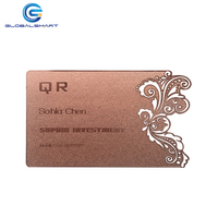 Tarjetas Metálicas NFC GS003 de 13.56 Mhz con Chip NFC e Impresión o Grabado Personalizado