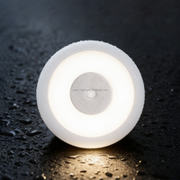 Plafonnier LED rond blanc et noir, étanche IP67, 12V, à intensité variable, pour caravane, intérieur de voiture, camping-car, fourgonnette