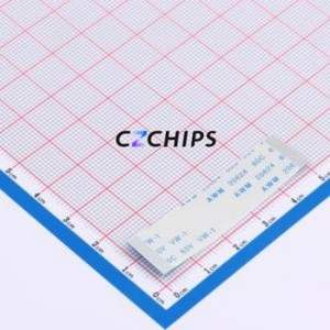 HX FFC-0.5-24P-50mm FFC Cable (Flexible Flat Cable) P=0.5mm Connector 24P 0.5mm 0.3mm Non-Inverting - Product Image 1